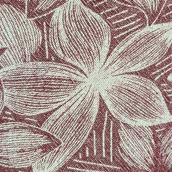 Haggar Men's XL Tropical Red Short Sleeve Camp Casual Button Down Shirt Hawaiian - Picture 8 of 12